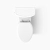 Harken® One-piece compact elongated toilet with skirted trapway, 1.28 gpf