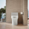 San Souci® One-piece compact elongated toilet with concealed trapway, 1.28 gpf