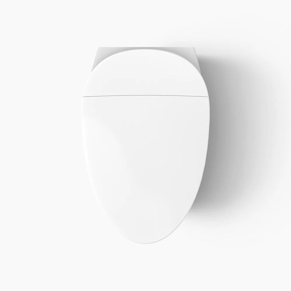 Veil® wall-mounted elongated smart toilet, dual-flush