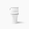 Harken® One-piece compact elongated toilet with skirted trapway, 1.28 gpf