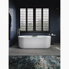 Volute® 70-7/8" x 30-3/8" freestanding bath with shroud