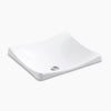 DemiLav® 18-1/4" rectangular vessel bathroom sink, no overflow