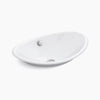 Iron Plains® 20-3/4" oval vessel bathroom sink