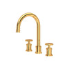 Perrin & Rowe Armstrong Widespread Bathroom Faucet With C-Spout