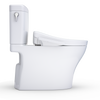 Toto Aquia® IV Cube Washlet®+ S2 Two-Piece Toilet - 1.28 Gpf/0.9 Gpf