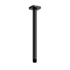 RIOBEL 12" Ceiling Mount Shower Arm With Square Escutcheon
