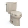 Toto Drake® II Two-Piece Toilet 1.28 GPF - Elongated front bowl