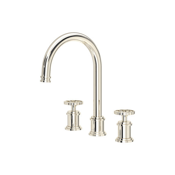 Perrin & Rowe Armstrong Widespread Bathroom Faucet With C-Spout