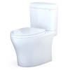 Toto Aquia® IV Cube Two Piece Toilet - 1.28 GPF & 0.9 GPF, Universal Height, Washlet+ Connection - New