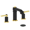 Zehn 8-Inch Widespread Lavatory Faucet With Pop-Up Drain-Z1 Lever - Golzar Home