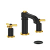 Zehn 8-Inch Widespread Lavatory Faucet With Pop-Up Drain-Z3 Lever - Golzar Home