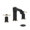 Zehn 8-Inch Widespread Lavatory Faucet With Pop-Up Drain-Z4 Lever - Golzar Home