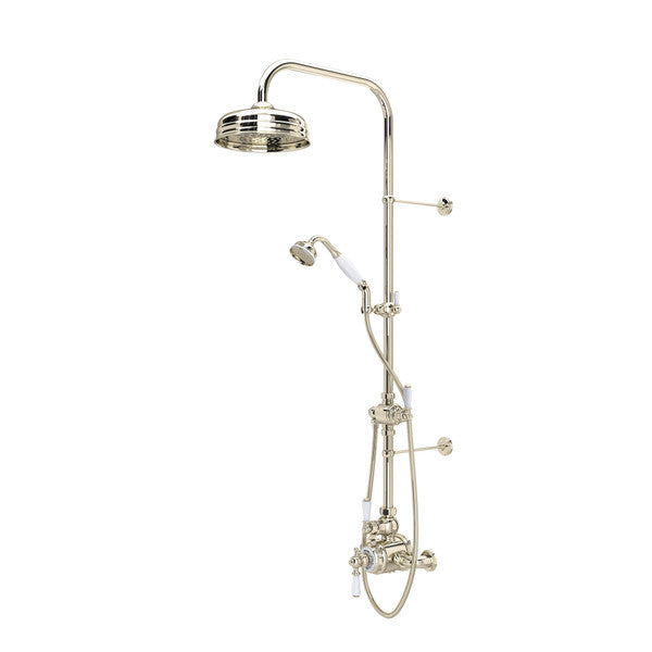 Perrin & Rowe Edwardian Thermostatic Shower Package - With Metal Lever Handle.KIT1NL