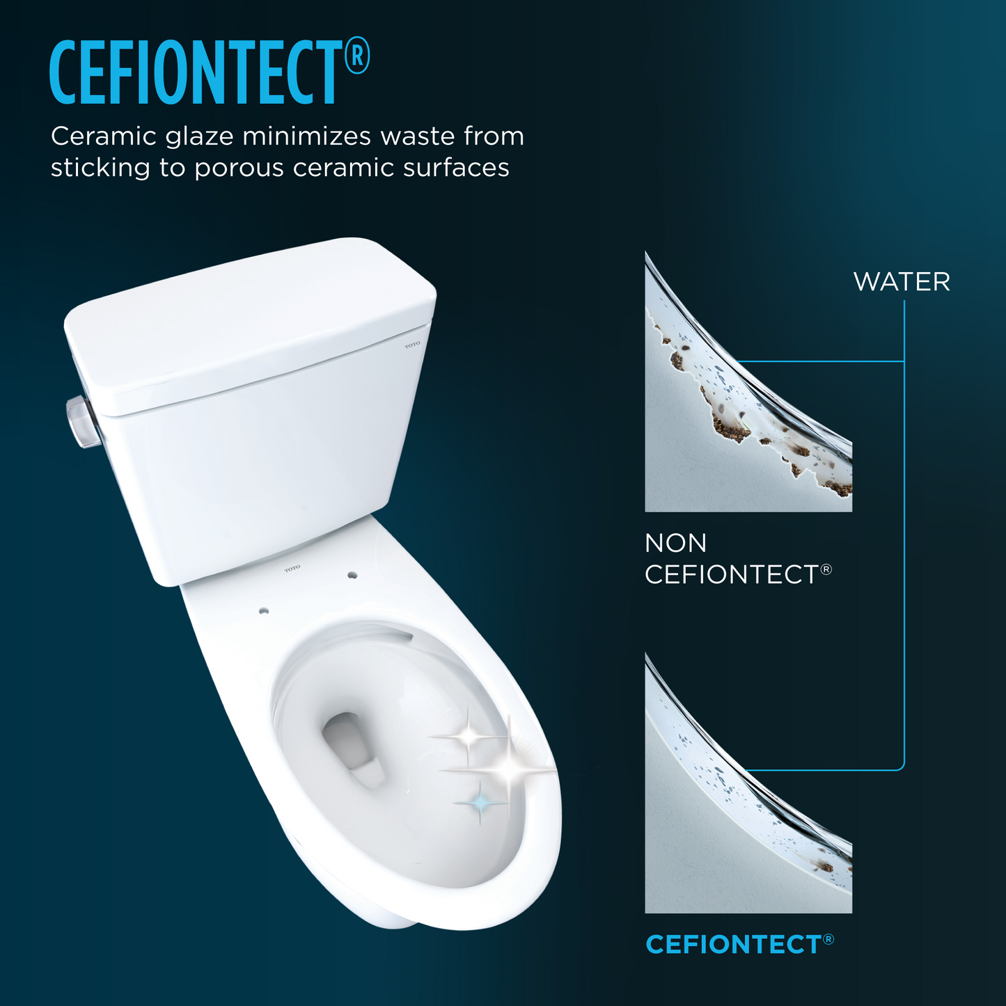 Toto Drake Washlet+ C2 Two-Piece Toilet 1.28 gpf - Elongated Regular Height