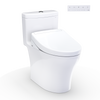 Toto Aquia® IV Washlet®+ S5 One-Piece Toilet - 1.28 Gpf/0.9 Gpf