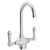 ROHL San Julio Single Hole C-Spout Bar & Food Prep Faucet