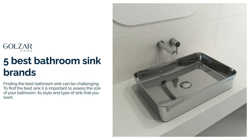 5 best bathroom sink brands