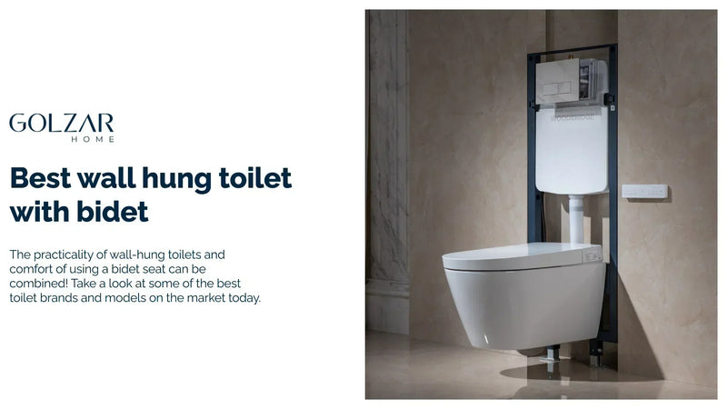 Best wall hung toilet with bidet