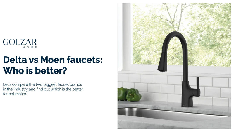 Delta vs Moen faucets: Who is better?