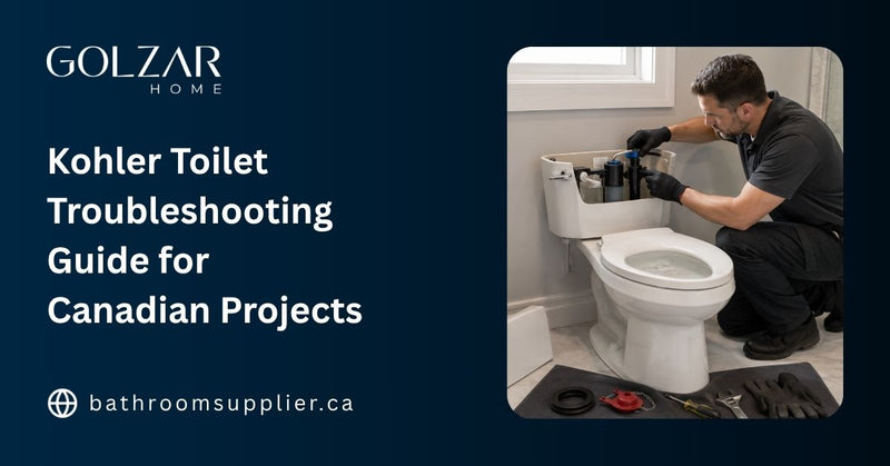 Kohler Toilet Troubleshooting: Flapper, Canister Seal, and Fill-Valve Checks