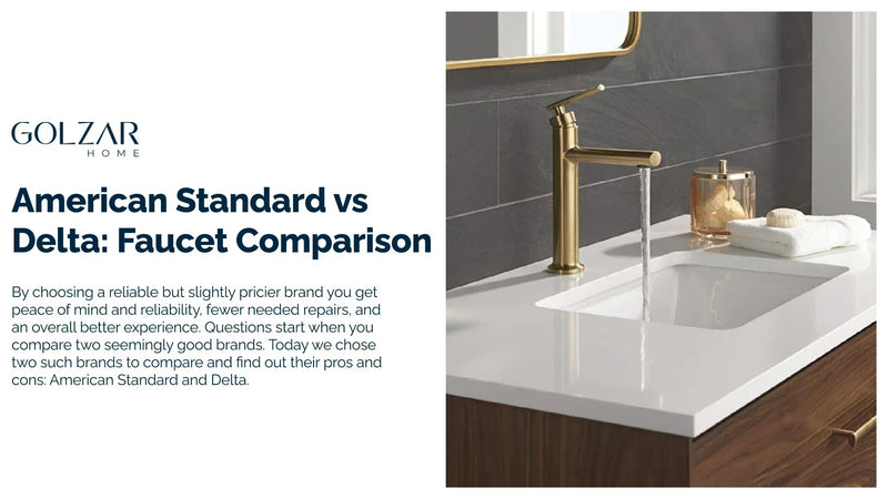 American Standard vs Delta: Faucet Comparison