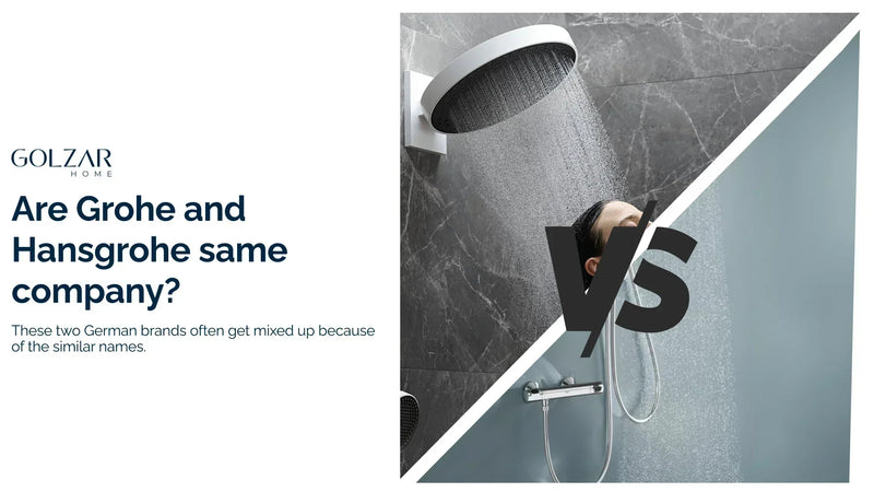 Are Grohe and Hansgrohe the same company?