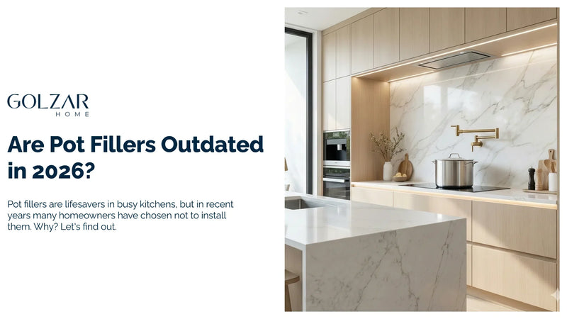 Are Pot Fillers Outdated in 2026?