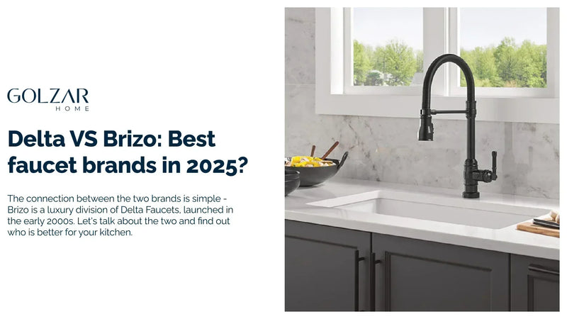 Delta VS Brizo: Best faucet brands in 2025?