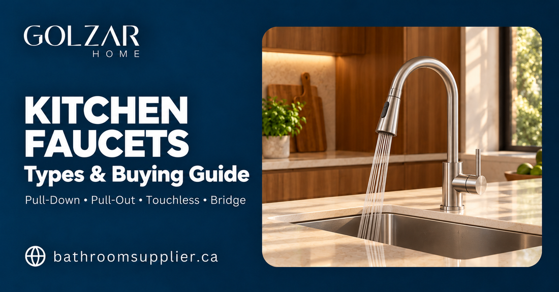 Kitchen Faucets: Types & Buying Guide — Golzar Home