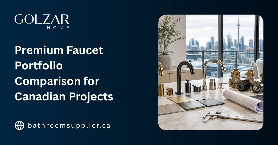 Premium Faucet Portfolio Comparison for Canadian Projects 