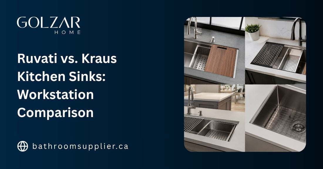 Premium Culinary Hubs: Evaluating Ruvati and Kraus Integrated Workstation Configurations