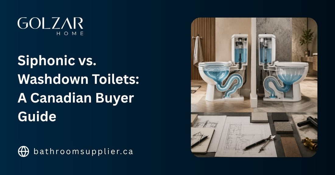 Siphonic vs. Washdown Toilets: How Flush Systems Differ