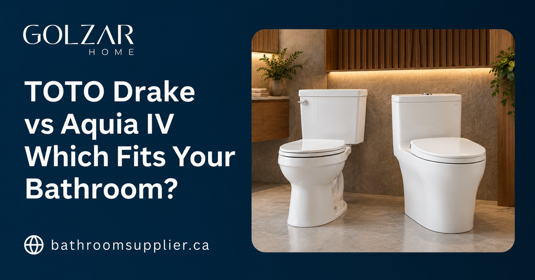 TOTO Drake vs Aquia IV: Which Toilet Fits Your Bathroom? — Golzar Home