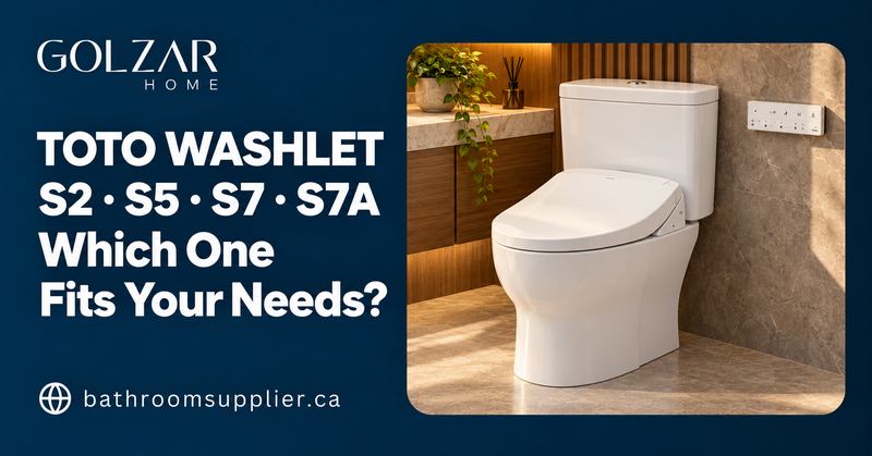 TOTO WASHLET S2 S5 S7 S7A: Which One Fits Your Needs? — Golzar Home