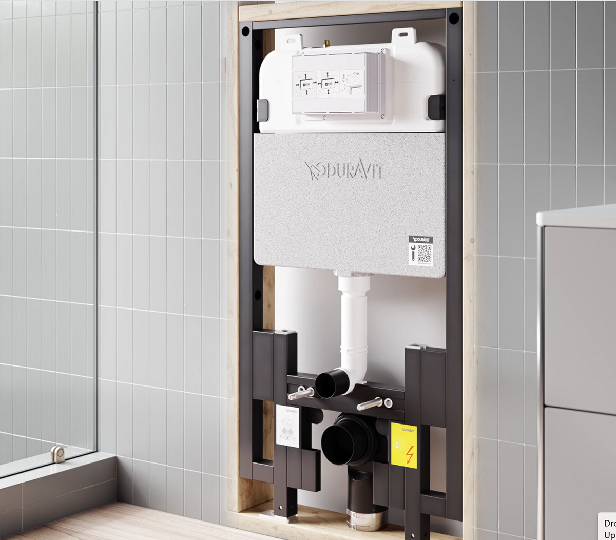 Duravit In-wall Tank & Carriers - Golzar Home