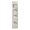 Carimali Dside 1 3-Shut-Off Thermostatic Shower Trim