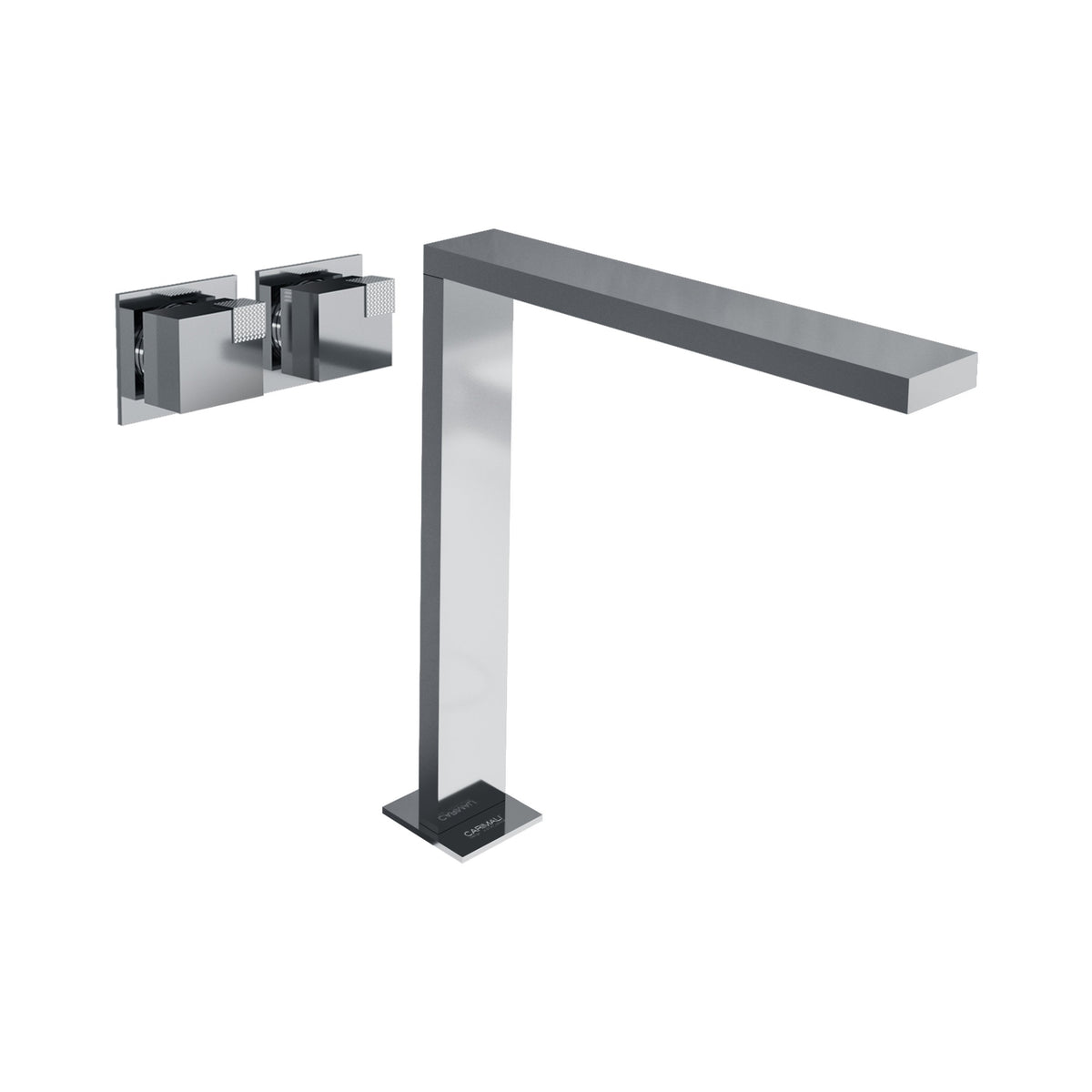 Ocube Wall-mounted High Controls Washbasin Mixer