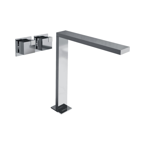 Ocube Wall-mounted High Controls Washbasin Mixer