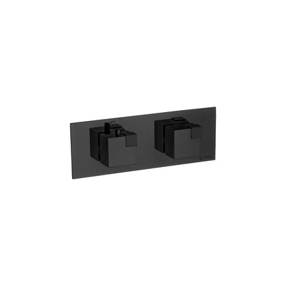 Carimali Ocube Horizontal Valve Sharing | Thermostatic 2-Way Shower Trim