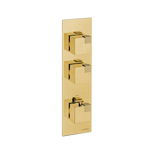 Carimali Ocube 1 Valve 2-Shut-Off Thermostatic Shower Trim