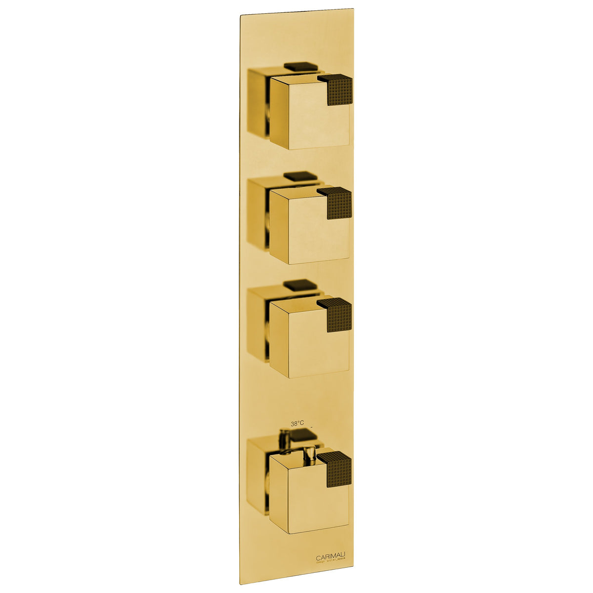 Carimali Ocube Valves 3-Shut-Off OCB4202EST Thermostatic Shower Trim