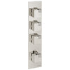 Carimali Ocube Valves 3-Shut-Off Thermostatic Shower Trim
