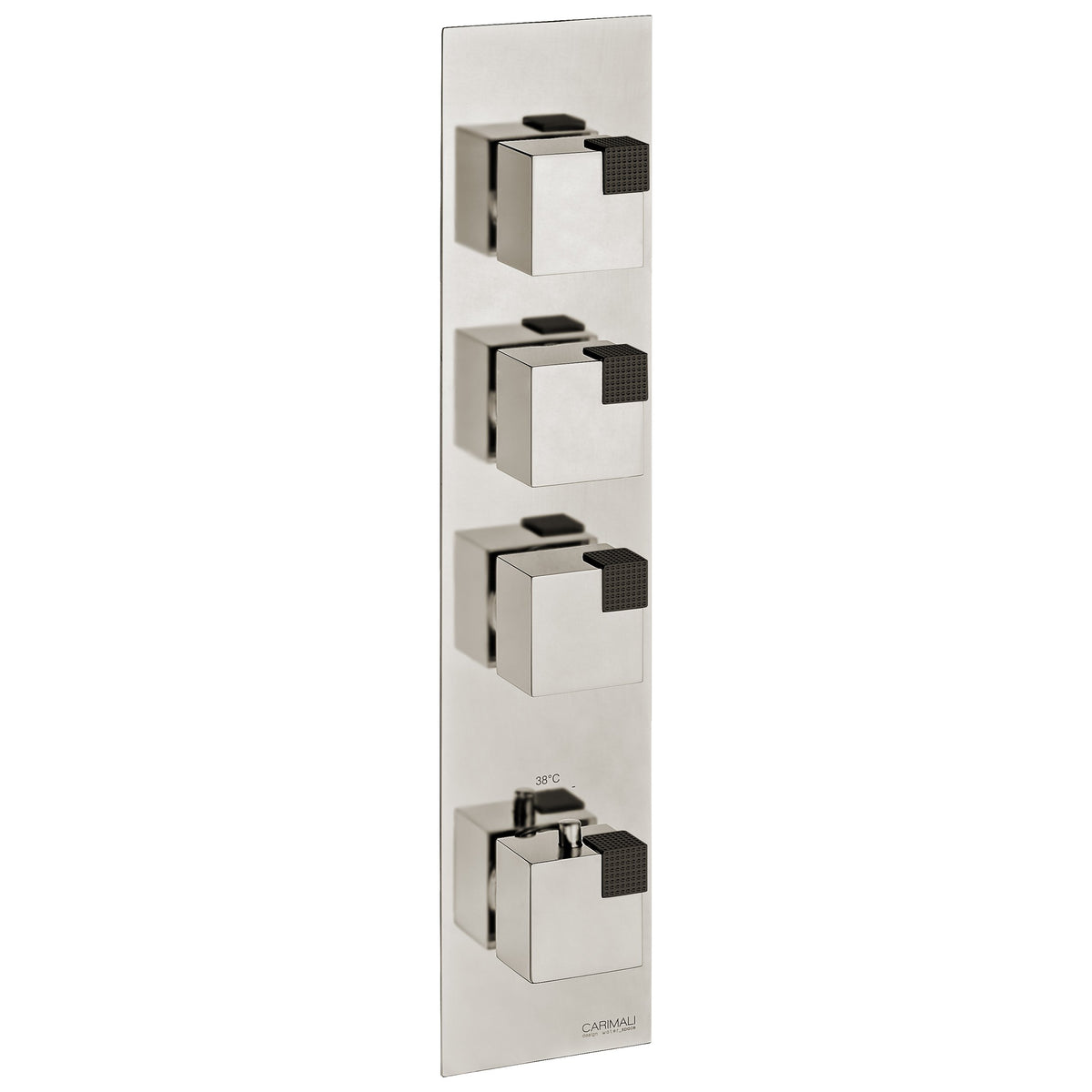 Carimali Ocube Valves 3-Shut-Off OCB4202EST Thermostatic Shower Trim