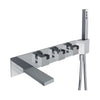 Carimali Ocube Built-in Bath Mixer Shower Trim