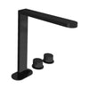 Carimali Qtime 3-hole High Basin Mixer Widespread Bathroom Faucet
