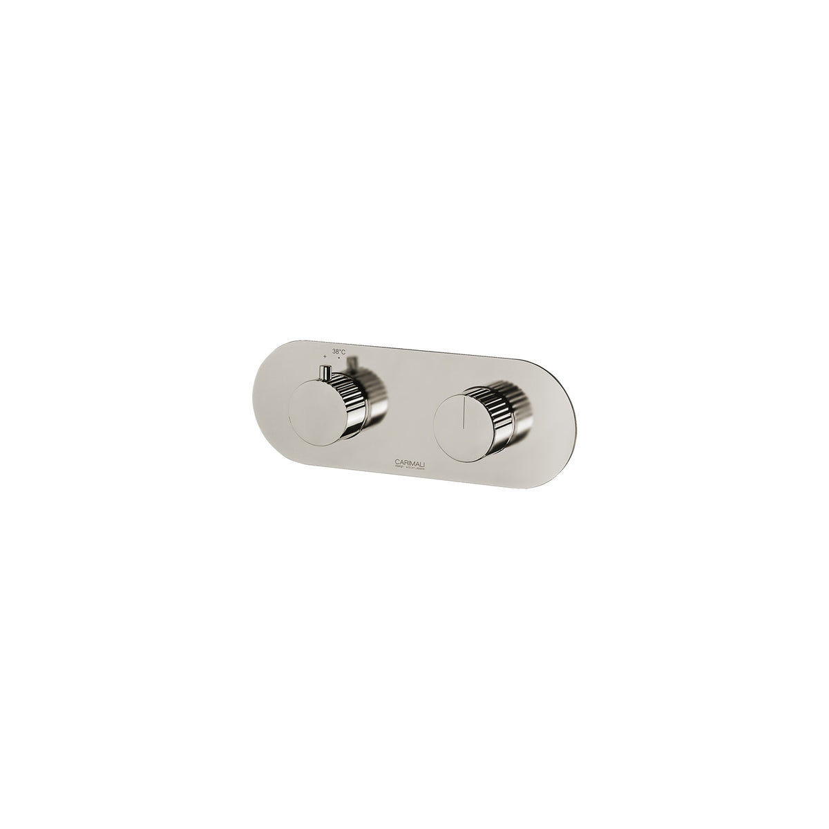 Carimali Qtime 1 Valve Sharing | Thermostatic 2-Way Shower Trim