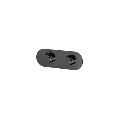 Carimali Qtime 1 Valve Sharing | Thermostatic 2-Way Shower Trim