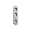 Qtime 1/2” Thermostatic 2-Shut-Off