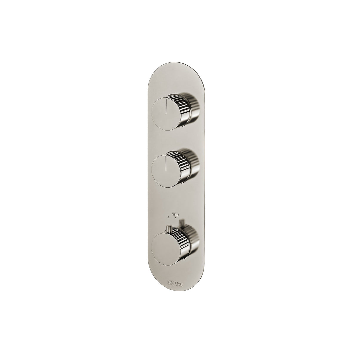 Carimali Qtime 1 2-Shut-Off QTM4201EST Thermostatic Shower Trim