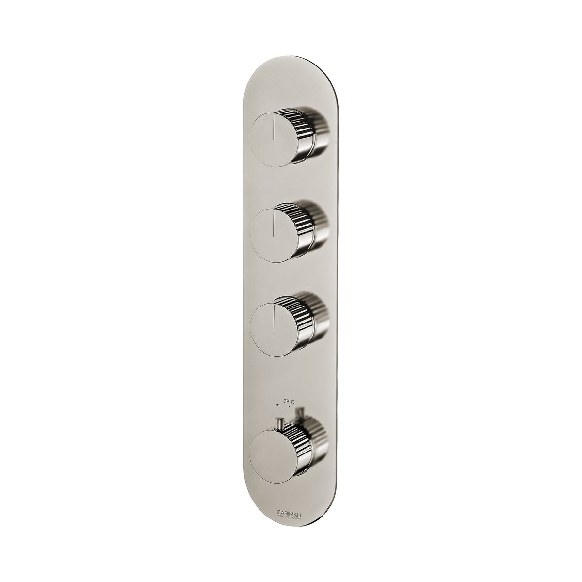 Carimali Qtime 1 3-Shut-Off Thermostatic Shower Trim